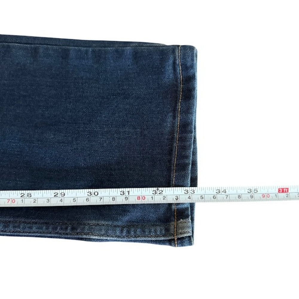 PAIGE Lennox Dark Wash Stretch Slim Leg Jeans Mens 32 x 34 - Picture 4 of 4